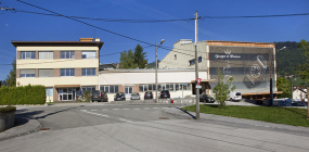 Usine d'horlogerie de la Société mortuacienne d'Horlogerie (Kiplé) puis de la SA Montres Ambre, 1 et 1A rue Fontaine-l'Epine. © Région Bourgogne-Franche-Comté, Inventaire du patrimoine