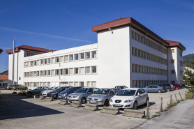 Usine : façades postérieure et latérale gauche. © Région Bourgogne-Franche-Comté, Inventaire du patrimoine