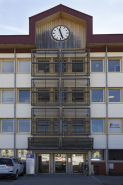 Usine : travées centrales de la façade antérieure. © Région Bourgogne-Franche-Comté, Inventaire du patrimoine