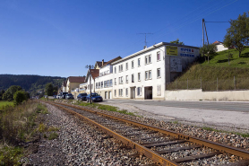 Vue d'ensemble, depuis l'est. © Région Bourgogne-Franche-Comté, Inventaire du patrimoine