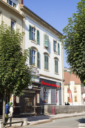 Façade latérale gauche, de trois quarts gauche. © Région Bourgogne-Franche-Comté, Inventaire du patrimoine