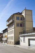 Usine : façades antérieure et latérale droite. © Région Bourgogne-Franche-Comté, Inventaire du patrimoine