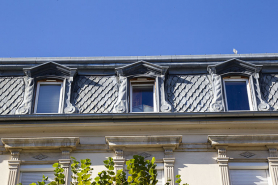 Façade antérieure : baies du brisis. © Région Bourgogne-Franche-Comté, Inventaire du patrimoine