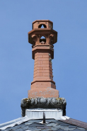 Détail : épi de faîtage. © Région Bourgogne-Franche-Comté, Inventaire du patrimoine
