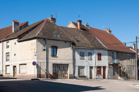 Maisons de la rue de la Champlitte © Région Bourgogne-Franche-Comté, Inventaire du patrimoine