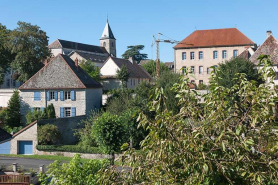 La ville haute © Région Bourgogne-Franche-Comté, Inventaire du patrimoine