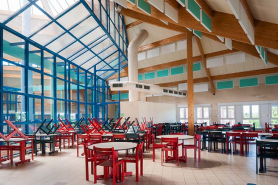Intérieur de la cantine. © Région Bourgogne-Franche-Comté, Inventaire du patrimoine