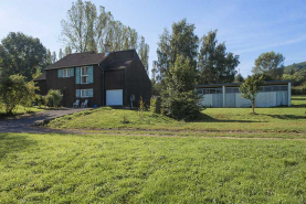 Façades antérieures nord-est du dépôt et du logement du directeur. © Région Bourgogne-Franche-Comté, Inventaire du patrimoine