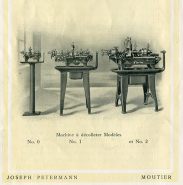 Machine à décolleter modèles n° 0, n° 1 et n° 2, années 1920. © Région Bourgogne-Franche-Comté, Inventaire du patrimoine