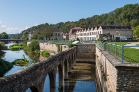 Vue d'ensemble depuis le nord du site. © Région Bourgogne-Franche-Comté, Inventaire du patrimoine