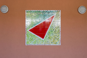 Oeuvre de Martine Planchat. © Région Bourgogne-Franche-Comté, Inventaire du patrimoine