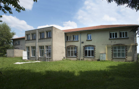 Façade ouest de l'externat atelier. © Région Bourgogne-Franche-Comté, Inventaire du patrimoine