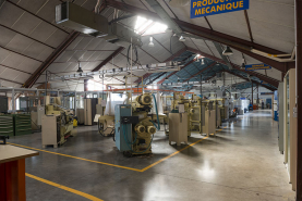Dans les ateliers de mécanique. © Région Bourgogne-Franche-Comté, Inventaire du patrimoine