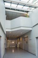 Vue intérieure du bâtiment d'administration. © Région Bourgogne-Franche-Comté, Inventaire du patrimoine