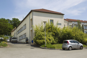 Angle nord-ouest de l'administration et des logements. © Région Bourgogne-Franche-Comté, Inventaire du patrimoine