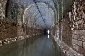 Intérieur du tunnel, vue générale. © Région Bourgogne-Franche-Comté, Inventaire du patrimoine