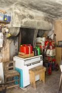 Intérieur de la ferme : la cuisine. © Région Bourgogne-Franche-Comté, Inventaire du patrimoine