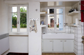 Maison au 43 Grande Rue, intérieur : vue partielle de la cuisine. © Région Bourgogne-Franche-Comté, Inventaire du patrimoine