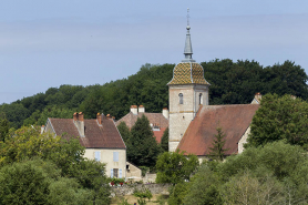 Vue générale du site. © Région Bourgogne-Franche-Comté, Inventaire du patrimoine