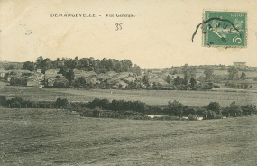 Demangevelle. Vue générale. Carte postale. © Région Bourgogne-Franche-Comté, Inventaire du patrimoine
