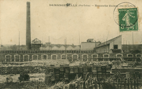 Demangevelle : Nouvelle usine. Carte postale. © Région Bourgogne-Franche-Comté, Inventaire du patrimoine