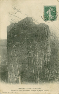 Demangevelle. Tour. Carte postale. © Région Bourgogne-Franche-Comté, Inventaire du patrimoine