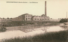 Demangevelle. Les filatures. Carte postale. © Région Bourgogne-Franche-Comté, Inventaire du patrimoine