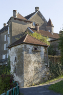 Vue sur la propriété depuis la rue du Pâteux. © Région Bourgogne-Franche-Comté, Inventaire du patrimoine