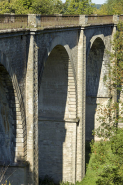 Vue sur les arches. © Région Bourgogne-Franche-Comté, Inventaire du patrimoine
