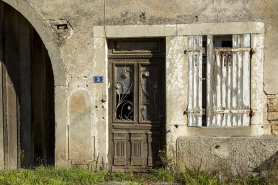 L'entrée de la partie habitation. © Région Bourgogne-Franche-Comté, Inventaire du patrimoine