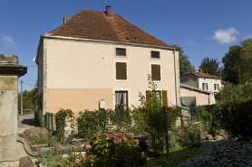Maison, façade postérieure, rue du Moulin. © Région Bourgogne-Franche-Comté, Inventaire du patrimoine