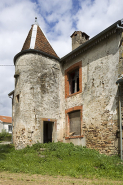 Vue sur la tourelle d'escalier. © Région Bourgogne-Franche-Comté, Inventaire du patrimoine