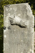 Ancienne borne directionnelle. © Région Bourgogne-Franche-Comté, Inventaire du patrimoine