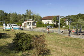 Vue d'ensemble du site d'écluse. © Région Bourgogne-Franche-Comté, Inventaire du patrimoine