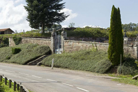 Le cimetière d'Ambiévillers. © Région Bourgogne-Franche-Comté, Inventaire du patrimoine