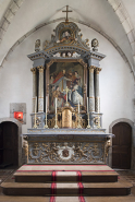 Retable. © Région Bourgogne-Franche-Comté, Inventaire du patrimoine