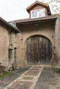 Détail de la porte de grange, à l'arrière, orientée à l'ouest. © Région Bourgogne-Franche-Comté, Inventaire du patrimoine