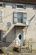 Détail de la façade antérieure de la maison d'habitation, 28 grande rue. © Région Bourgogne-Franche-Comté, Inventaire du patrimoine
