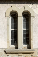 Détail des baies jumelées de l'ancienne dépendance. © Région Bourgogne-Franche-Comté, Inventaire du patrimoine