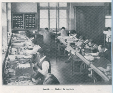 Zenith. - Atelier de réglage, 1933. Bâtiment détruit et remplacé par celui de Frances Ebauches ? © Région Bourgogne-Franche-Comté, Inventaire du patrimoine