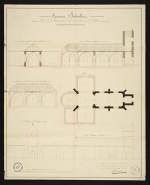 Projet de reconstruction et de l'agrandissement de l'église. © Région Bourgogne-Franche-Comté, Inventaire du patrimoine
