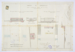 Plans : projet d'amélioration diverses. © Région Bourgogne-Franche-Comté, Inventaire du patrimoine