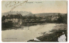 Demangevelle. Vue générale. Carte postale. (avant 1905) © Région Bourgogne-Franche-Comté, Inventaire du patrimoine