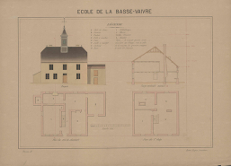 École © Archives départementales de la Haute-Saône