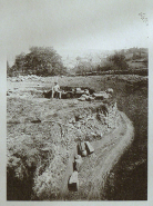Photographie de Vedastus : les ruines de Demangevelle. Août 1890. © Région Bourgogne-Franche-Comté, Inventaire du patrimoine
