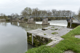 Vue générale du barrage. © Région Bourgogne-Franche-Comté, Inventaire du patrimoine