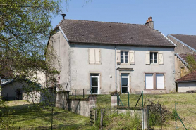 La façade postérieure. © Région Bourgogne-Franche-Comté, Inventaire du patrimoine