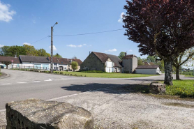 Le quartier du Cornot depuis le pont. © Région Bourgogne-Franche-Comté, Inventaire du patrimoine