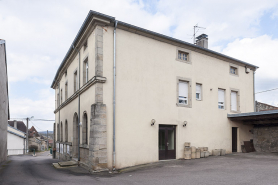 La façade postérieure. © Région Bourgogne-Franche-Comté, Inventaire du patrimoine