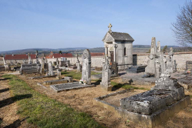 Le cimetière. © Région Bourgogne-Franche-Comté, Inventaire du patrimoine